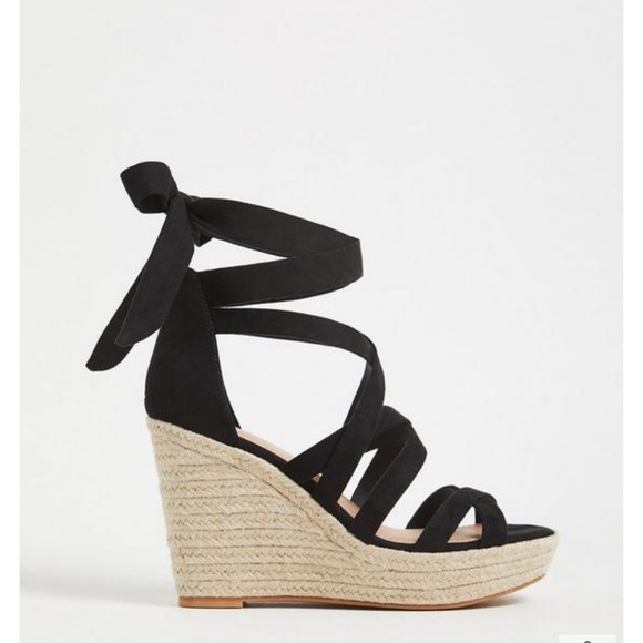 ANKLE WRAP PLATFORM WEDGE - Picture 5 of 5